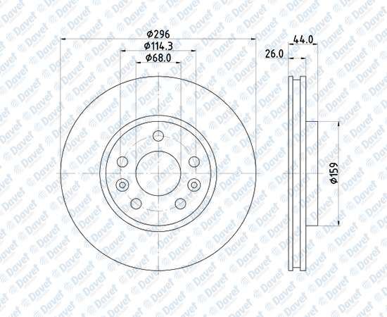 DELPHI BG5013C Fren Aynasi On Ciftli Paket Megane Iv 1.6dci 15-> Talisman 15->